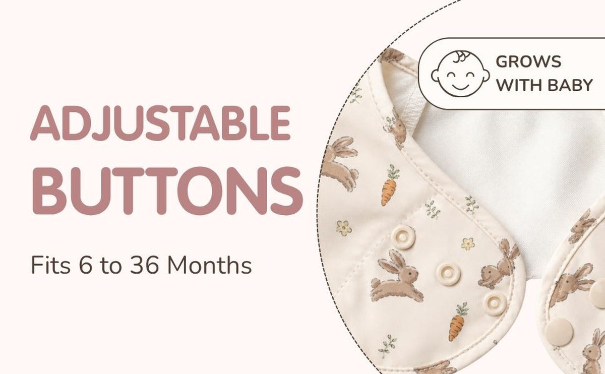Long Sleeve Bib - Bunny