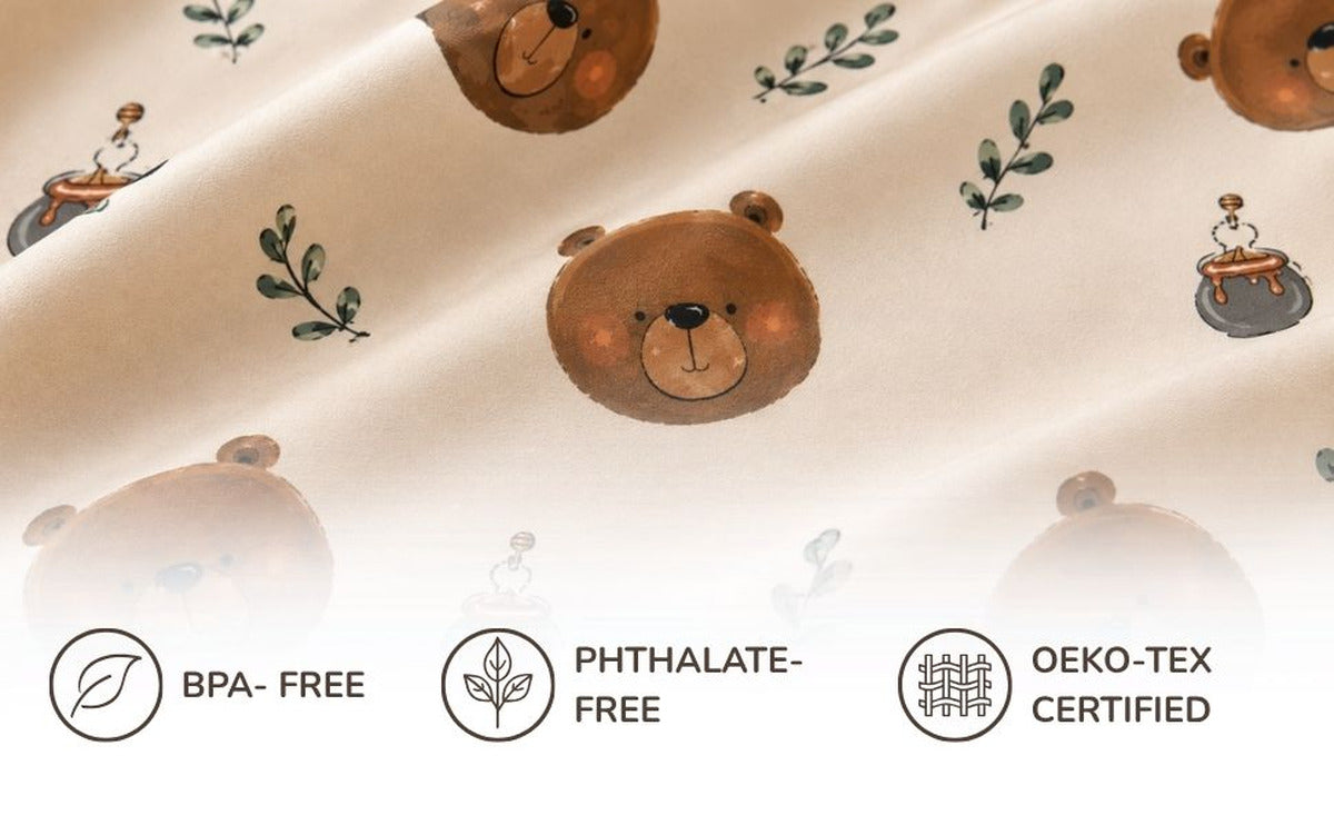 Long Sleeve Bib - Teddy