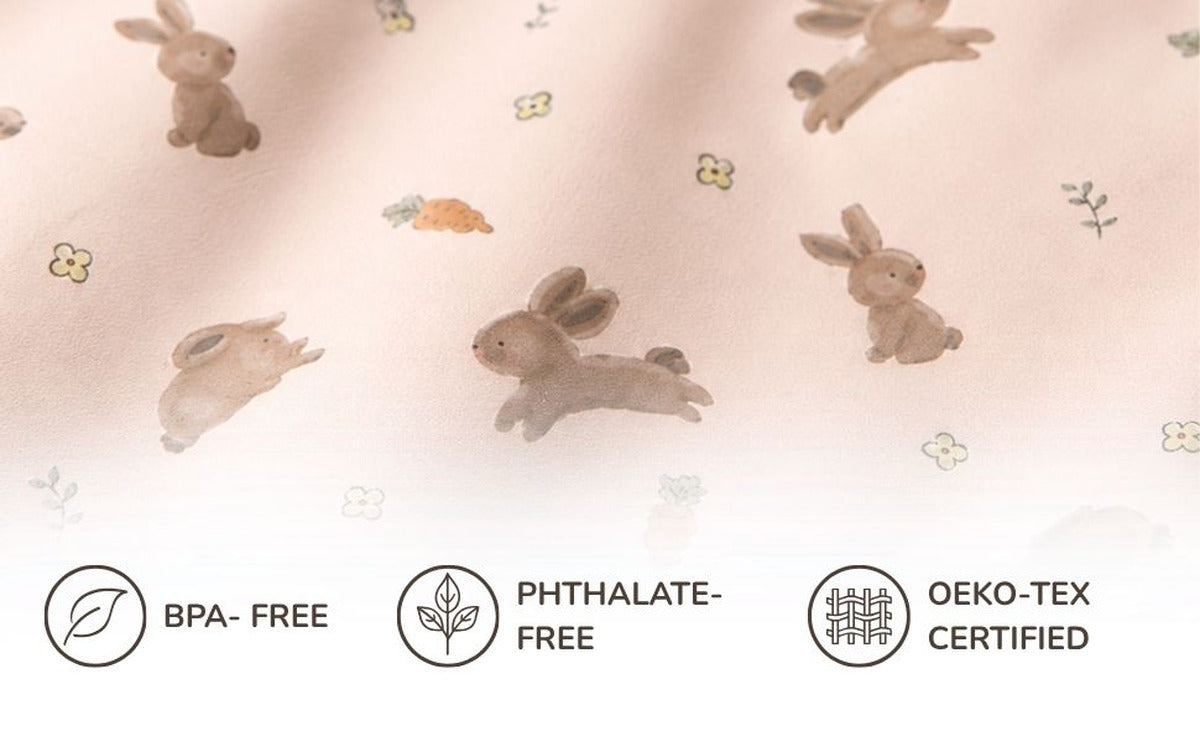 Long Sleeve Bib - Bunny