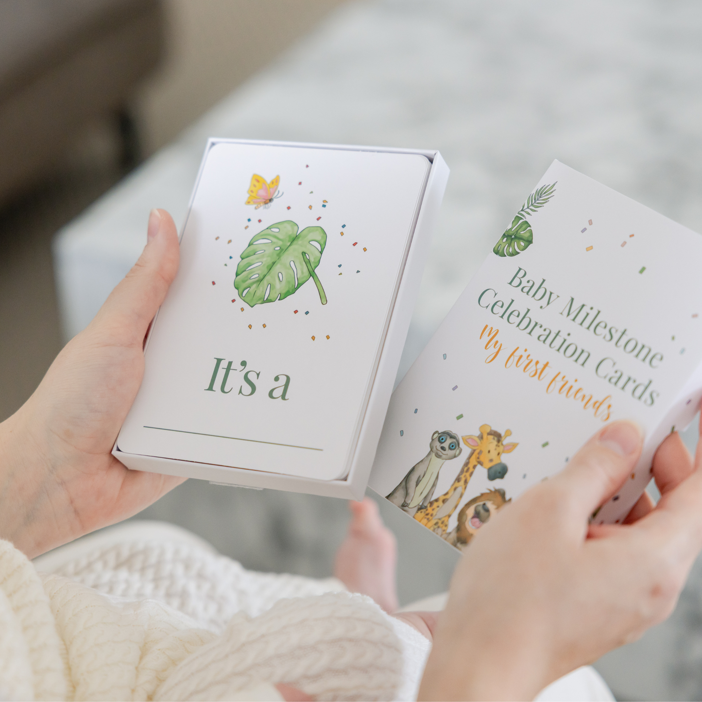 Baby Milestone Cards - Jungle Edition