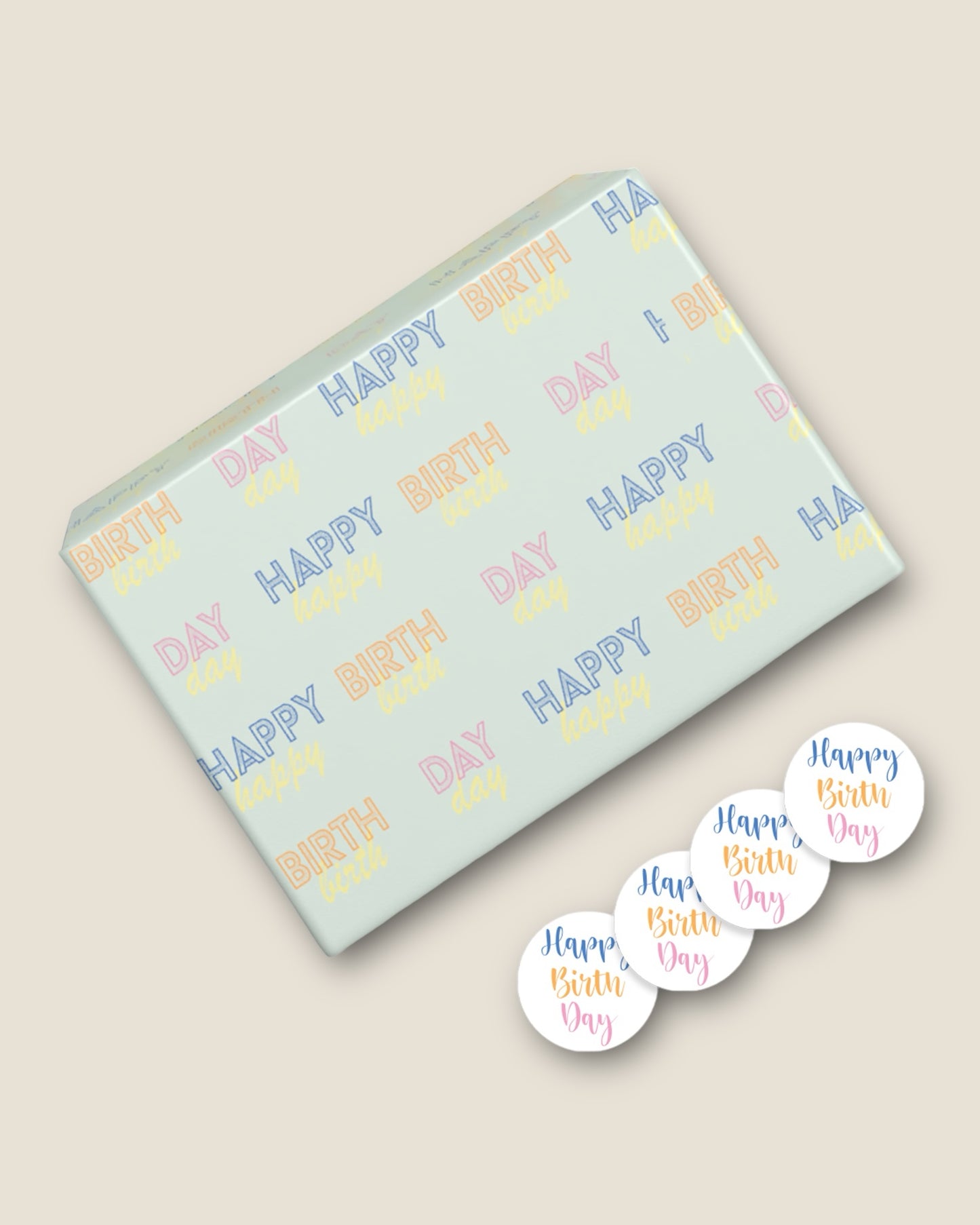 Happy Birthday Wrap Set