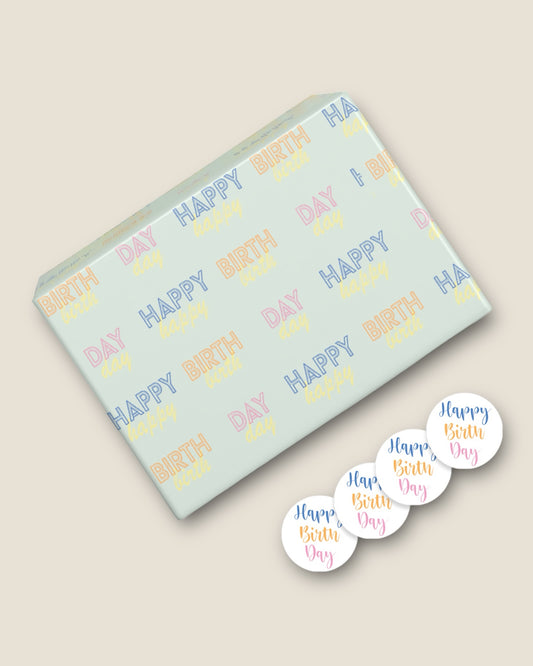 Happy Birthday Wrap Set