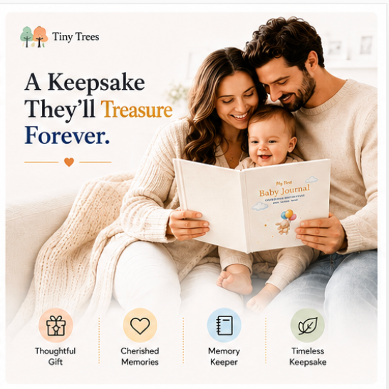 Baby Memory Book – First Year Keepsake