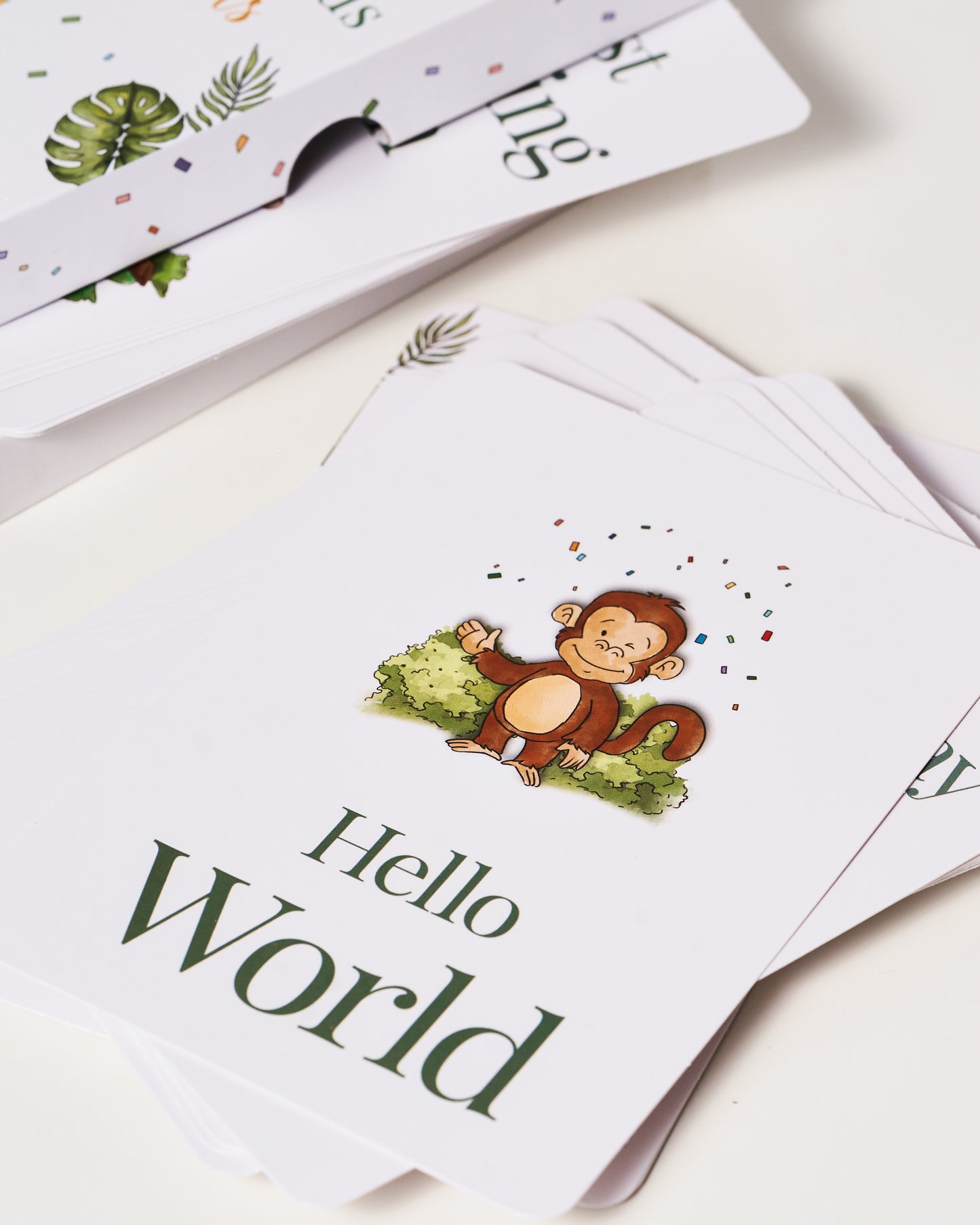 Baby Milestone Cards - Jungle Edition