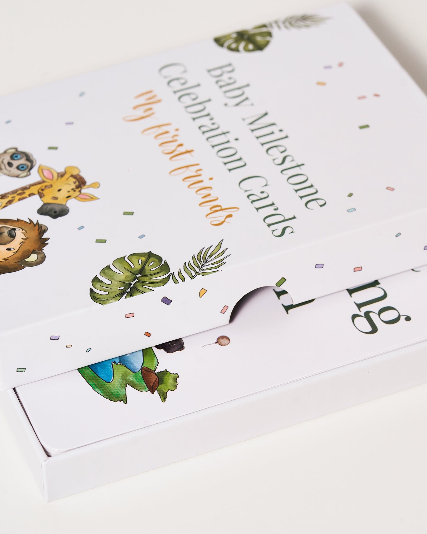Baby Milestone Cards - Jungle Edition