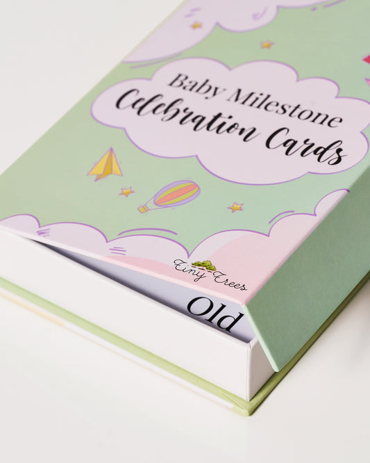 Baby Milestone Celebration Cards + Stickers